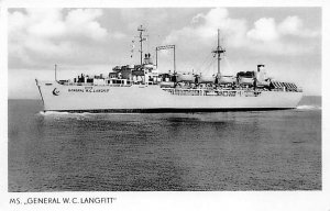Ms General W.C.Langfitt U.S.N.S. Military Battle Ship  Ship 