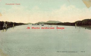 Panama, Completed Canal opposite of Corozal Looking North, Underwood No 143-3