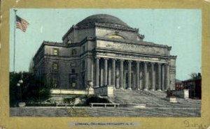 Library, Columbia University - New York City, New York