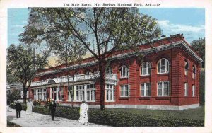 Hale Baths Hot Springs National Park Arkansas 1948 postcard