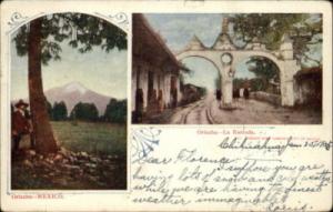 Orizaba Mexico Multi-view c1910 Postcard