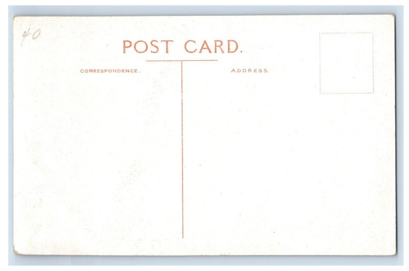 c1910 RPPC North Road Aberayron Town View Postcard P128E