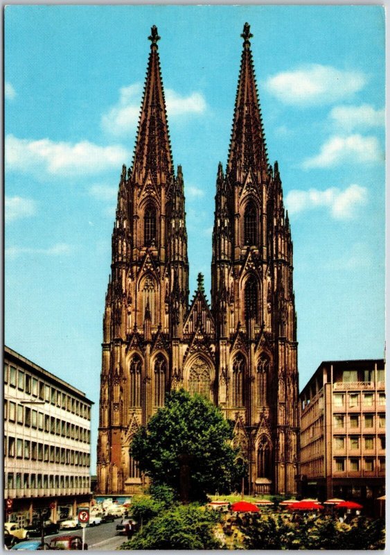 Koln Am Rhein Cologne Germany Business Square Castle Apartment Postcard