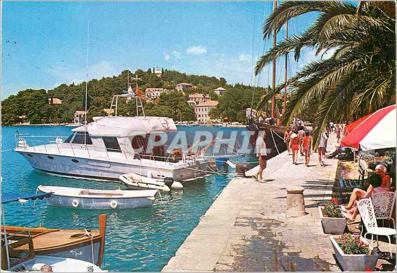 Postcard Modern Yacht Cavtat