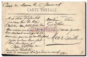 Old Postcard Army Oudjda Morocco L & # 39escadron Spahis who took part in com...