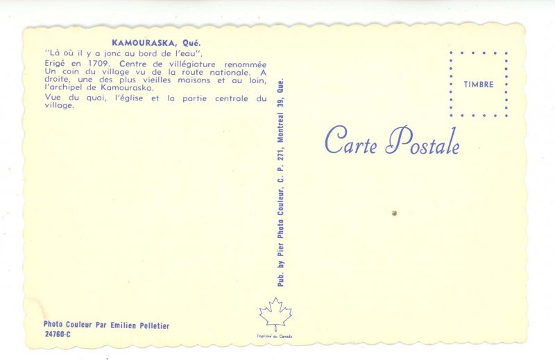 Canada - QC, Kamouraska. Village Views