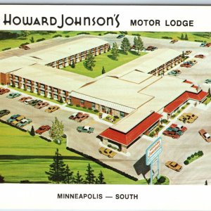 c1970s Burnsville, South Minneapolis, Minn Howard Johnson Motor Lodge Hotel A221