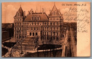 Postcard Albany New York c1908 The Capitol Building