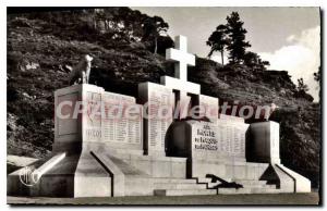 Old Postcard Revin Ardennes Monument of Manises