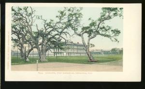 Pensacola, Florida/FL Postcard, Fort Barrancas Barracks