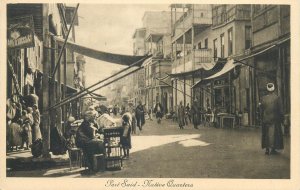 Egypt Port Said Native Quartiers scenic c.1920