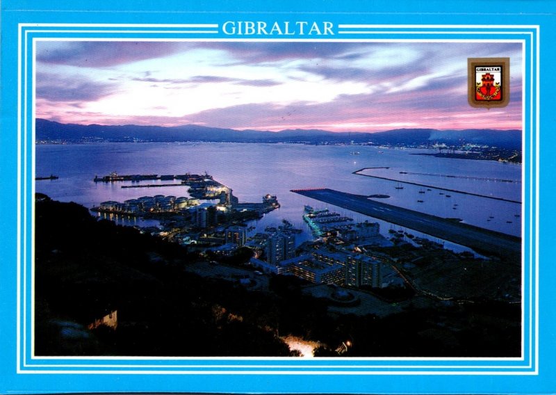 Gibraltar General View At Night