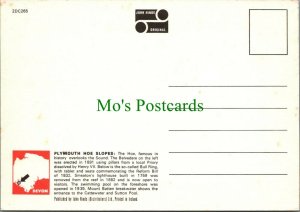 Devon Postcard - The Hoe Terraces, Plymouth   RR13461