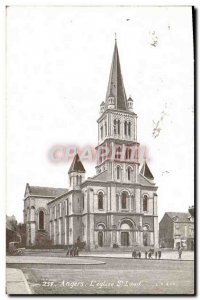 Old Postcard The Angers St Laud & # 39Eglise