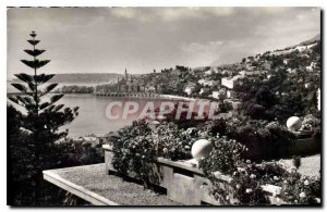 Old Postcard Menton and Cap Martin for the Border