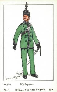 Military - Sergeant The Rifle Brigade Rifle Regiments - 01.98