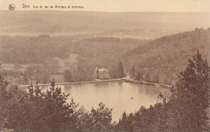 Belgium Spa Vue du lac de Warfaaz et environs