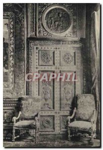 Postcard Old Paris Hotel Petit Lauzen first Salon Floor Door