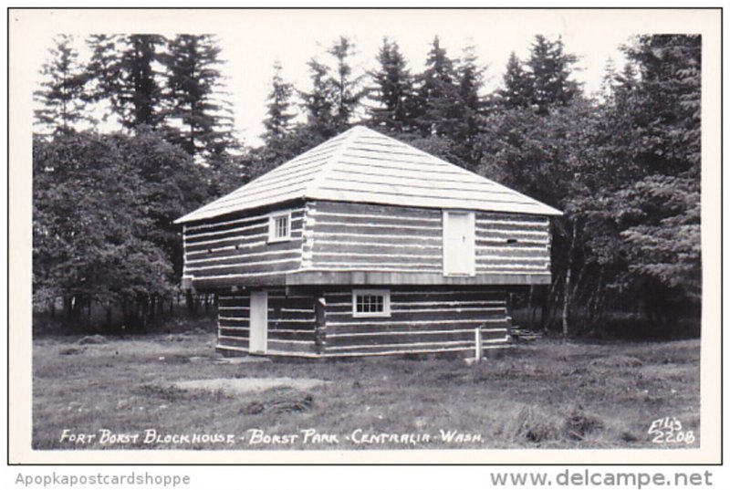 Washington Centralia Fort Borst Blockhouse Borst Park Photo