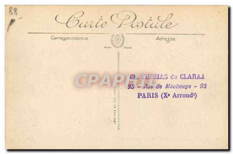 Postcard Old Vence Interior of the Church