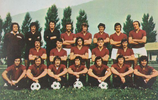 Torino 1970s European Football Squad Team Postcard