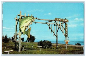 c1960's Entrance Of Fish Fry Lodge Duluth Minnesota MN Unposted Vintage Postcard