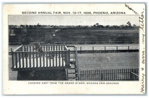 c1905 Looking East From The Grand Stand Arizona Fair Grounds Yuma AZ Postcard