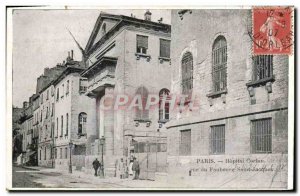 Old Postcard Paris Faubourg Saint Jacques Hospital Corchin the Street