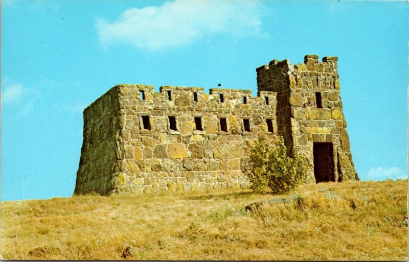 Coronado Heights Northwest Lindsborg Salina Kansas Quivira UNP Ruins Postcard 