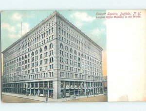 Divided-back BUILDING SCENE Buffalo New York NY AE8918