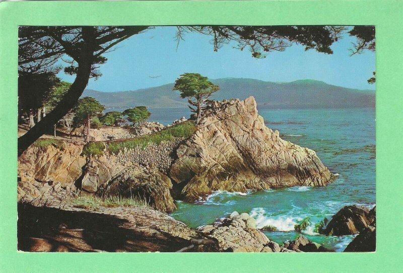 Posted 1967, Midwat Point Near Monterey, California, standard, chrome postcard 