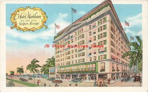 MS, Gulfport, Mississippi, Markham Hotel, Exterior View, EC Kropp No 22202 