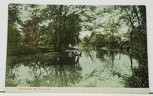 Cumberland Md., The Island 1910 Maryland Postcard I8