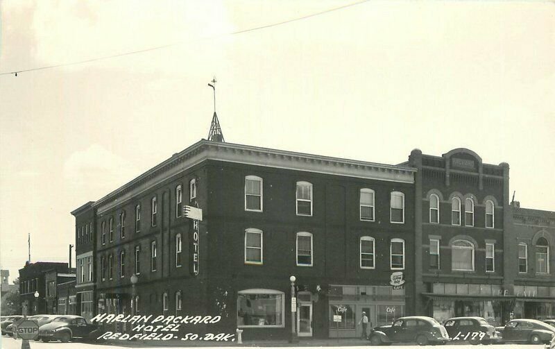 South Dakota Redfield Harlan Packard Cook RPPC Photo Postcard 22-3670