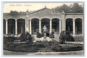 c1910 Baden-Baden Trinkhalle Germany Unposted Antique Postcard 