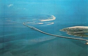 OUTER BANKS OF NC~HERBERT BONNER BRIDGE CONNECTS NAGS HEAD-HATTERAS ISL POSTCARD