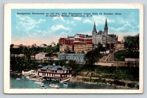 Georgetown University  Washington DC    Postcard