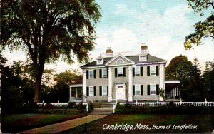 Massachusetts Cambridge Home Of Longfellow
