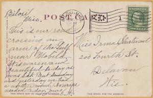 L&N Train Along the Gulf Shore, Mississippi - 1911