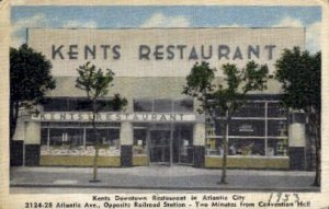 Kents Restaurant, Atlantic Ave. - Atlantic City, New Jersey NJ  
