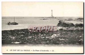 Old Postcard lighthouse & # 39Auderville The Cap de la Hague