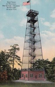 Arkansas Hot Springs Steel Tower On Mountain Curteich