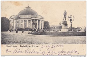 Karlskrona. Trefaldighetskyrkan, Sweden , PU-1906