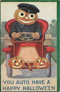 265431-Halloween, IAP 1908 No IAP01-1, Bernhardt Wall, JOL Head Man Driving Auto