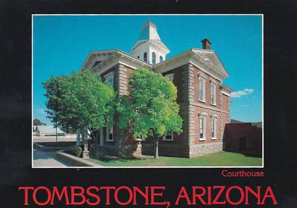 Arizona Tombstone The Original Cochise County Courthouse