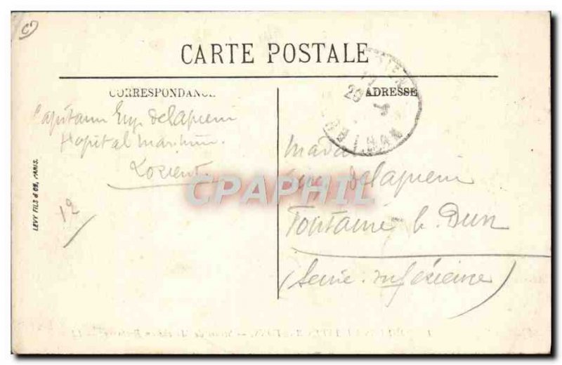 Old Postcard Folklore Scenes walk Brittany Cow