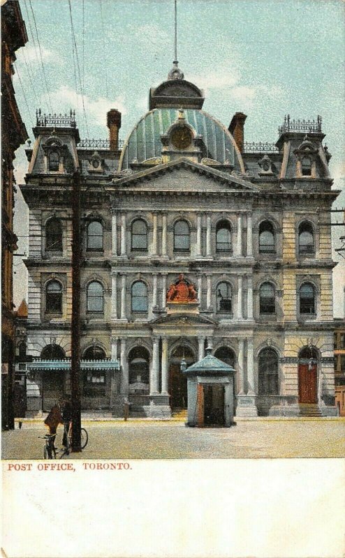 Toronto Canada c1910 Postcard Post Office Building