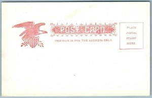 WASHINGTON NJ BELVIDERE AVE. ANTIQUE POSTCARD