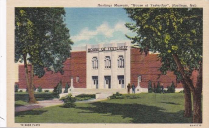 Nebraska Hastings The Hastings Museum House Of Yesterday Curteich