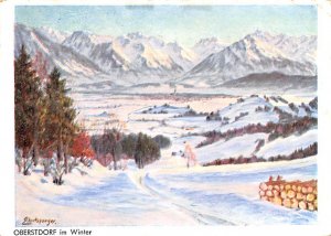 Winter Germany Postcard